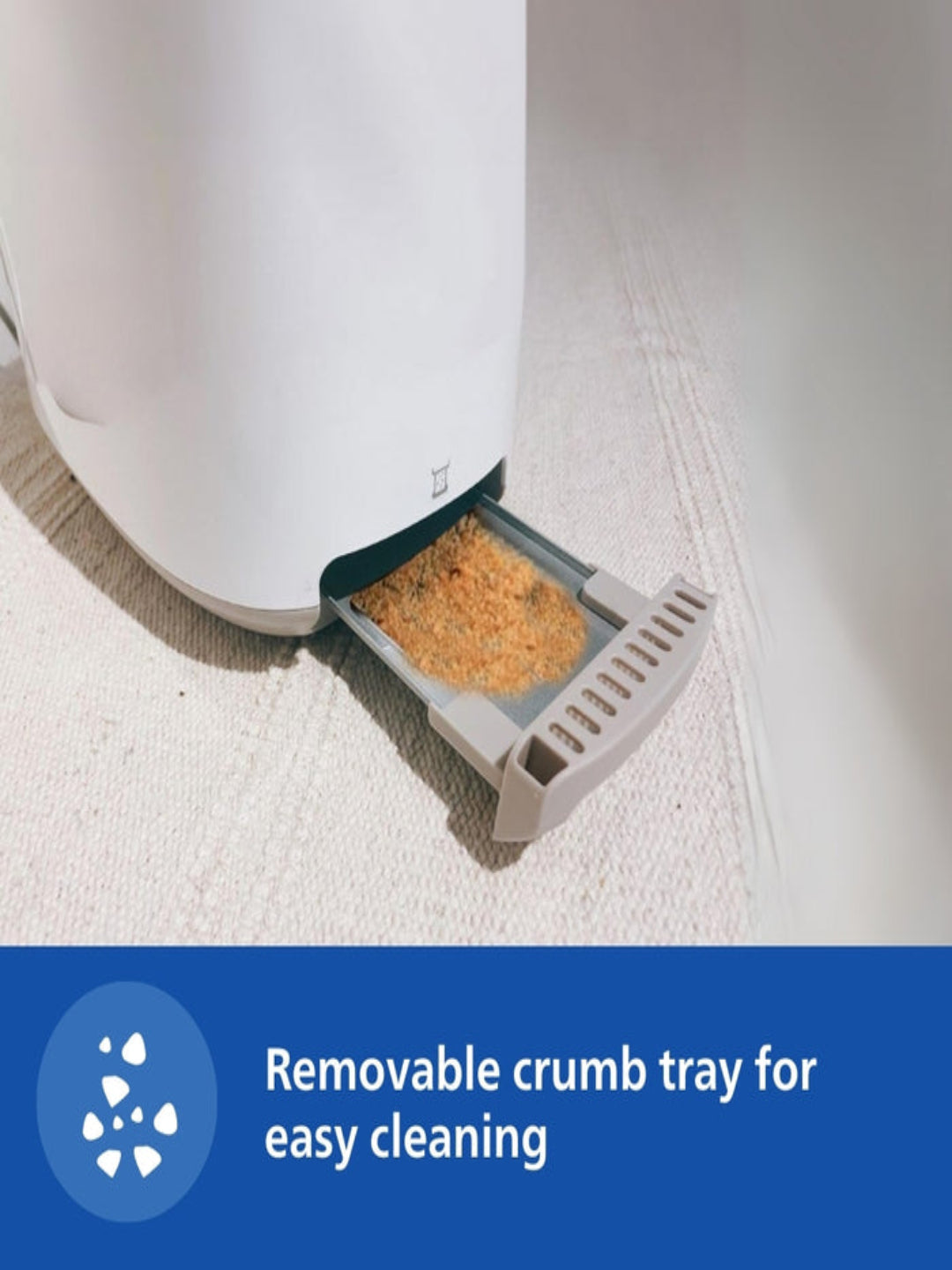 Philips Two Slice Pop Up Toaster with Bun Warmer - HD2582/00