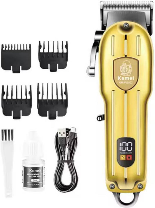 KMPG802 USB Rechargeable Metal Body Hair Clipper