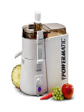 Sujata Powermatic Juicer|900 Watts Double Ball Bearing Motor|22000 RPM|Non-Stop 90 Mins Running|Centrifugal Juicer| (White)