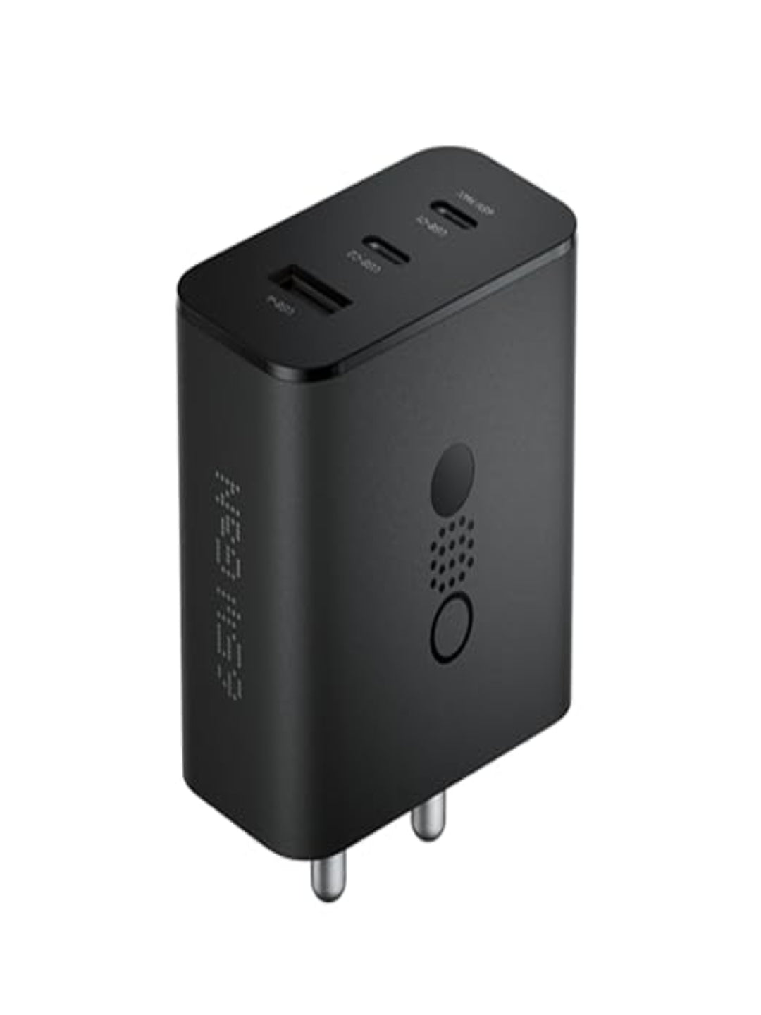 CMF by Nothing 65 W GaN 3 A 3 Port Mobile Charger  (Dark Grey)