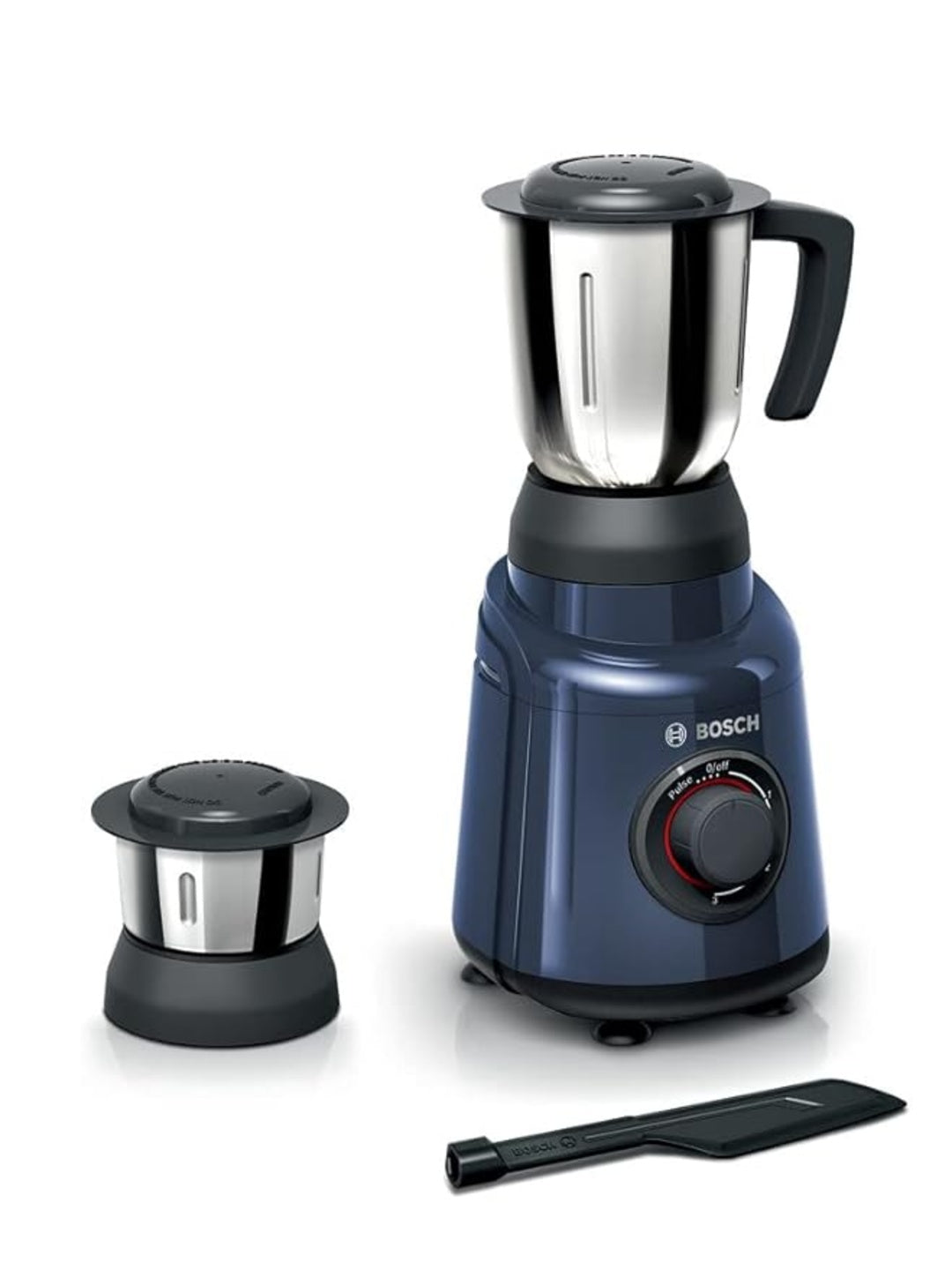 Bosch TrueMixx Joy Mixer Grinder MGM2123DIN, 500 W 2 Jars (Dark Blue)