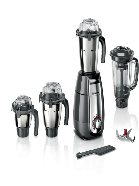 Bosch Pro 1000 Watts Mixer Grinder, Grey MGM8842GIN