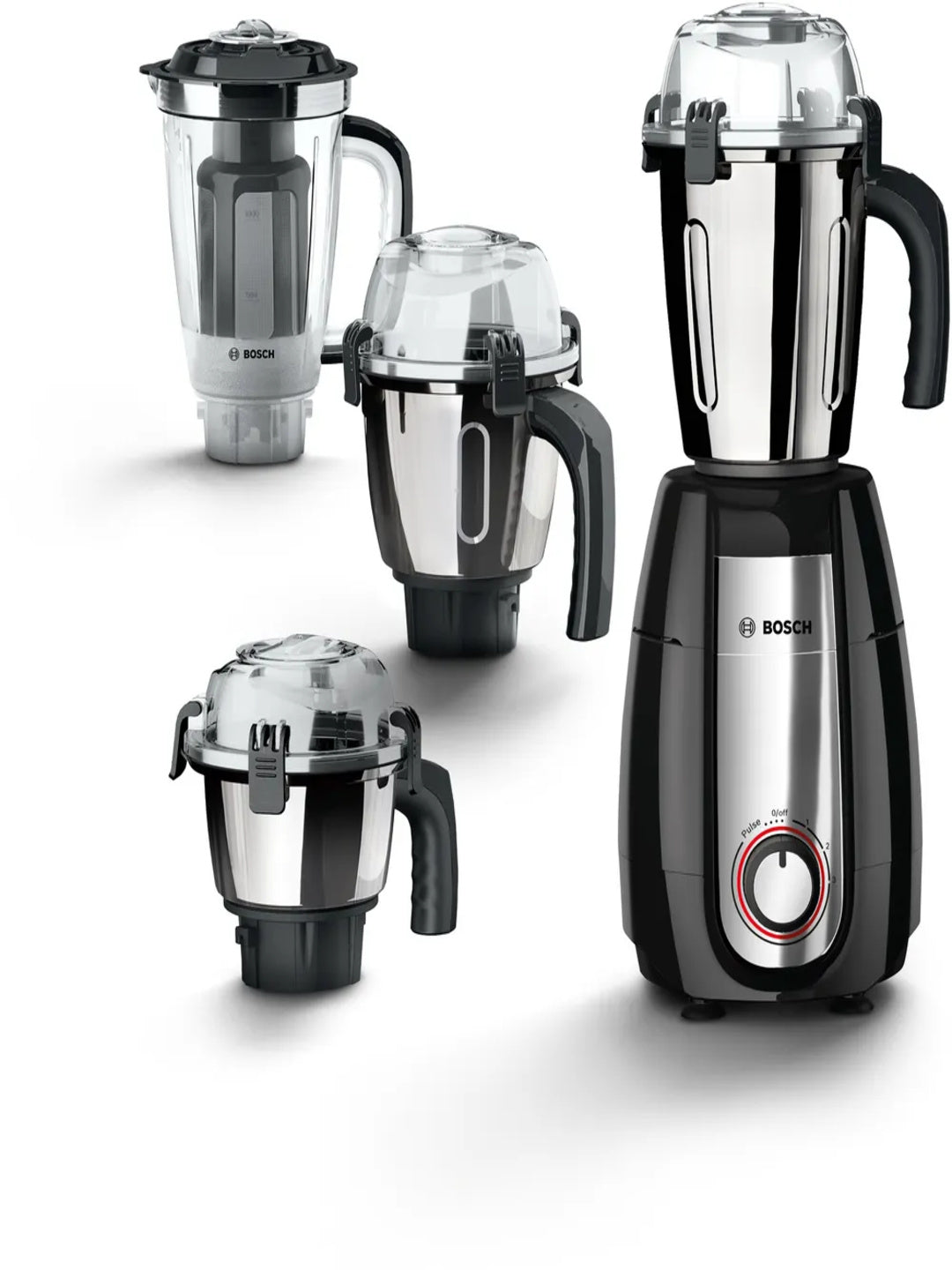 Bosch Pro 750W Mixer Grinder MGM8646BIN- Black