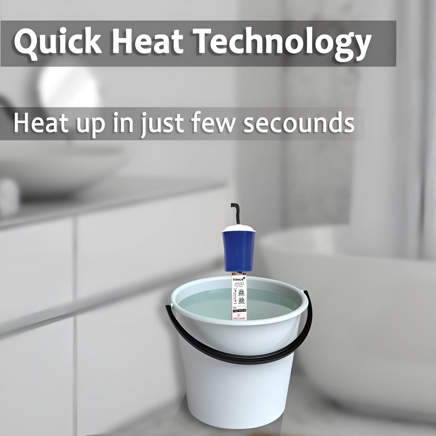 Basics IND Submersible NIH 430-05 1500 W Shock Proof Immersion Heater Rod  (Water)