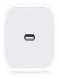 Apple 20W ,USB-C Power Charging Adapter for iPhone, iPad & AirPods  (White)