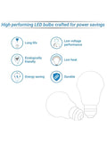Philips Set Of 3 16W & 9W B22 Round LED Bulb