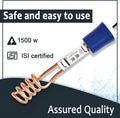 Basics IND Submersible NIH 430-05 1500 W Shock Proof Immersion Heater Rod  (Water)