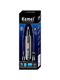 KM313 2in1 Electric Nose,Eyebrow,Ear Trimmer For Men and Women
