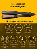 Kemei Original Km-329 Professional Hair Styling Iron Hair Straightener With 4 Temperature Control Mode Hair Care Tool (Multicolour)