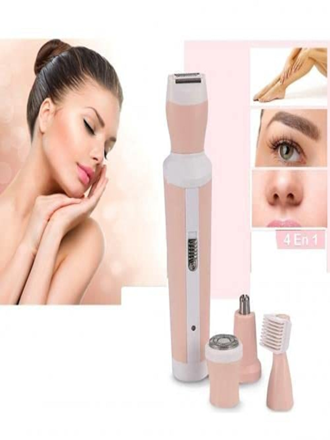 KM3024 Facial Hair Removal For Women,4 In 1 Hair Remover 