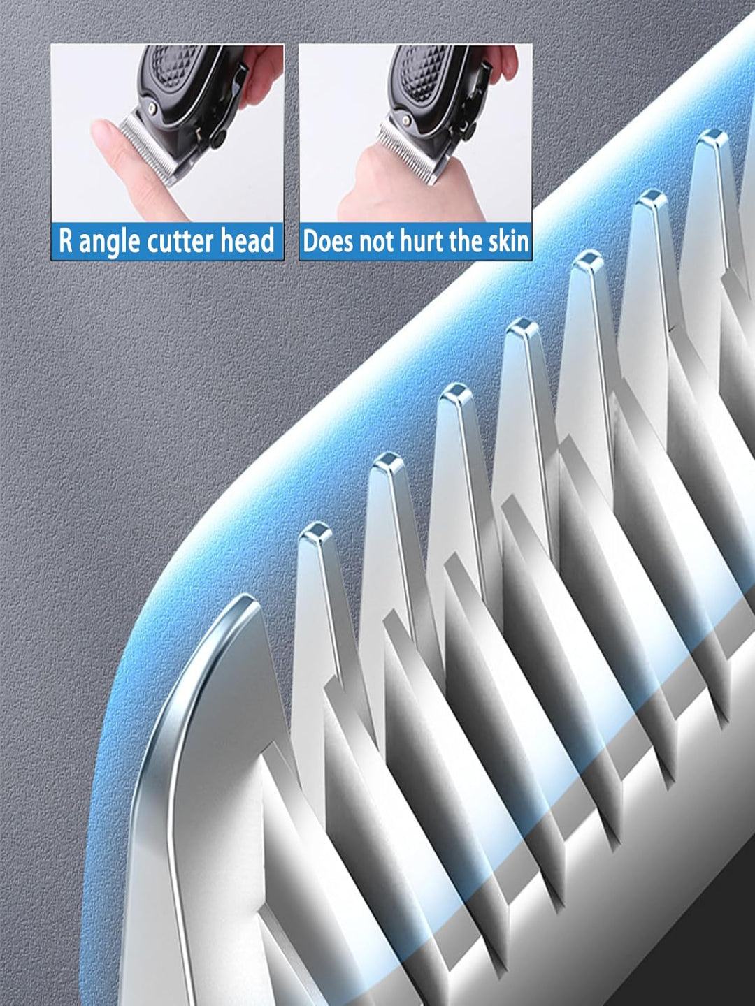 KMPG1071 Hair Clippers for Men Professional Cordless Trimmer Black