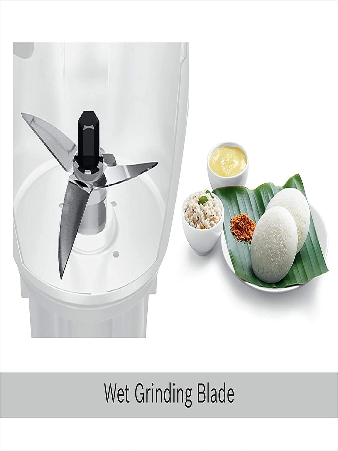 Bosch TrueMixx Bold Mixer Grinder (600 Watt, 4 Jars, Black) - MGM4344BIN