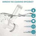 basics IND, 5-in-1 Powerful Electric Spin Scrubber | Powerful Cordless Cleaning Brush for Bathroom, Kitchen & More!